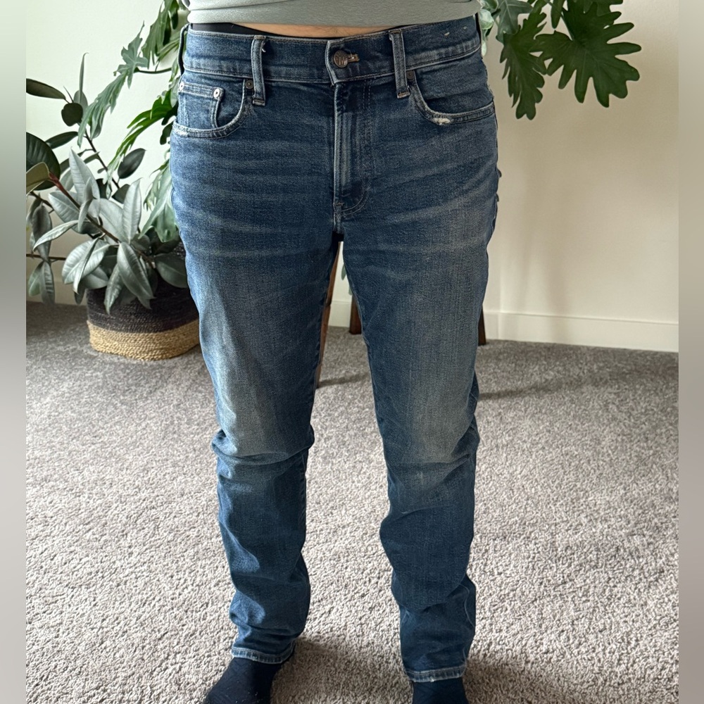 Madewell Men's Straight blue jeans
